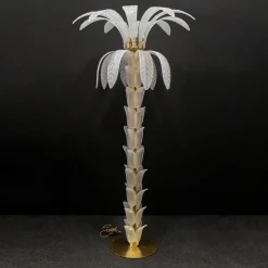 Lampada da terra Palma White