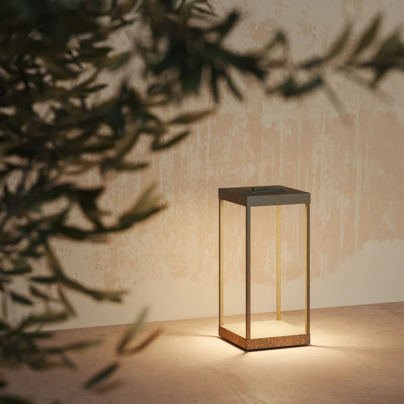 Lampada da terra per esterni Lanterne Slim Small