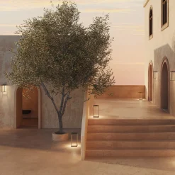 Lampada da terra per esterni Lanterne Slim Small