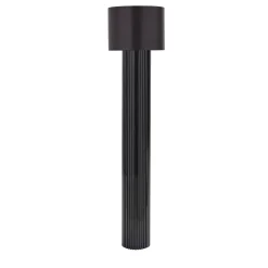 Lampada da terra rotonda Riga nera di Dainellistudio