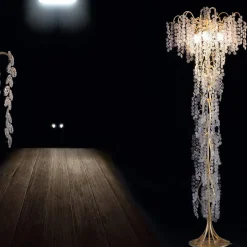 Lampada da terra Stardust Gold