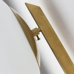 Lampada in ottone a forma di stella marina