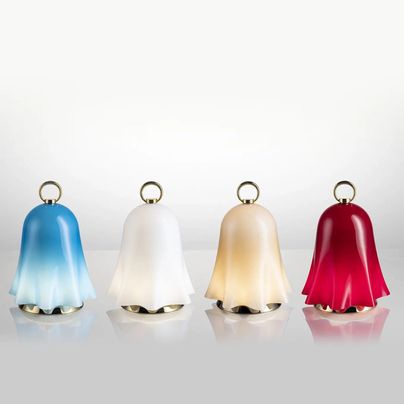 Lampada LED bianca ricaricabile Fantasmino XL