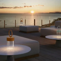 Lampada Portatile Claretta Verde Salvia