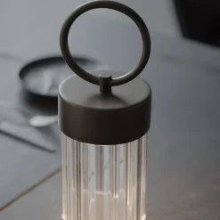 Lampada Portatile Claretta Bronzo