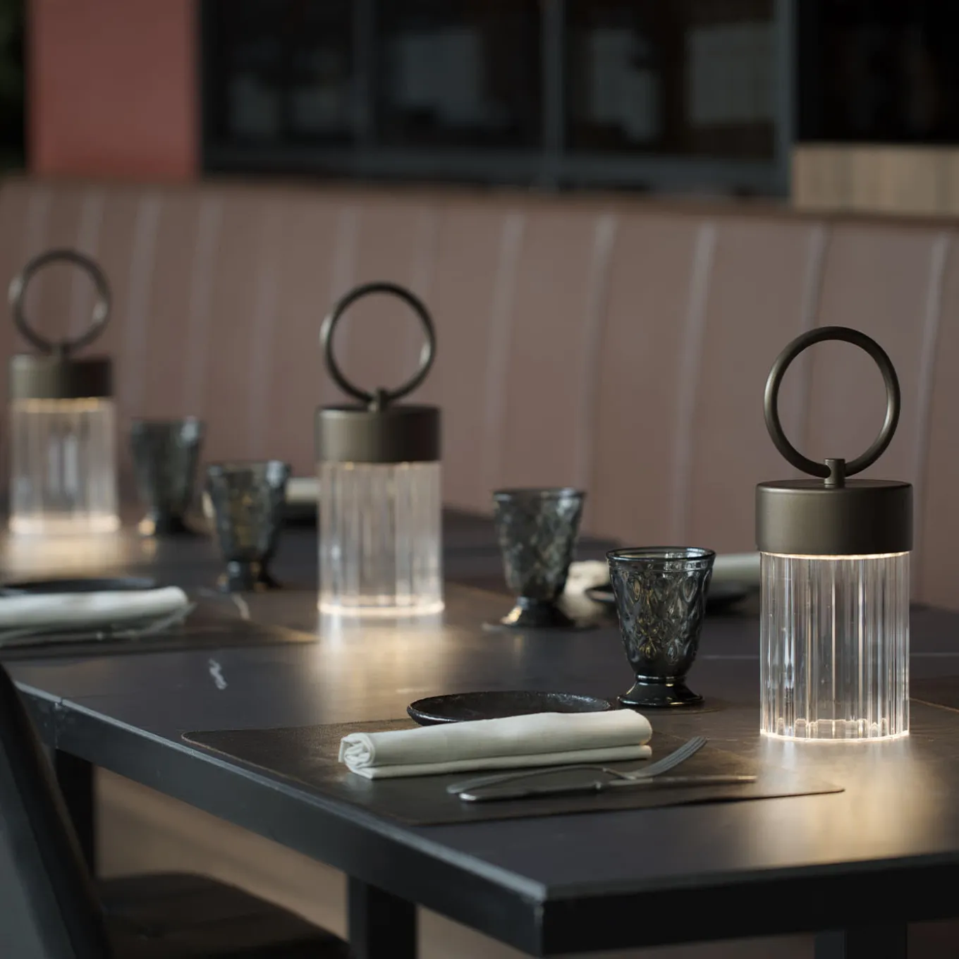 Lampada Portatile Claretta Bronzo