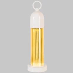 Lampada Portatile JELLYFISH Gialla e Bianca di Luca Bussacchini