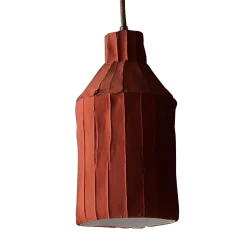 Lampada Sufi Corteccia B15/Cioccolato