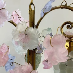 Lampadario 1980 Uva e Foglie