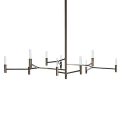 Lampadario a 10 luci Roots