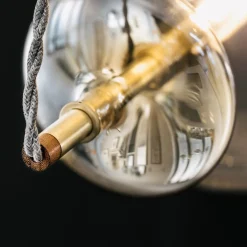 Lampadario a sei luci Trapezi