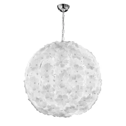 Lampadario a sfere di vetro