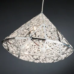 Lampadario Arabesque Diamond H40 Argentato