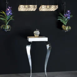 Lampadario Arabesque SH 50 cromato