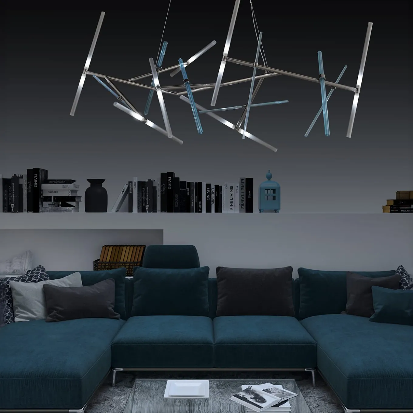 Lampadario effetto L14