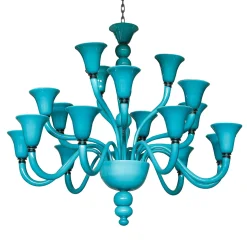 Lampadario Marina Teal