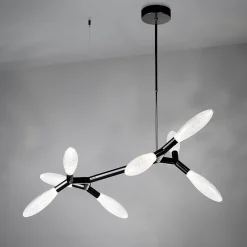 Lampadario Miox Glass Black