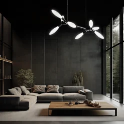 Lampadario Miox Glass Black