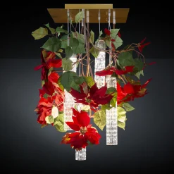 Lampadario Poinsettia Flower Power