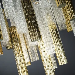 Lampadario rotondo New Pipe