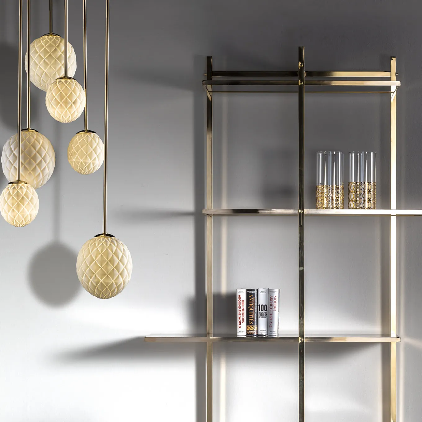 Lampadario verticale Miami