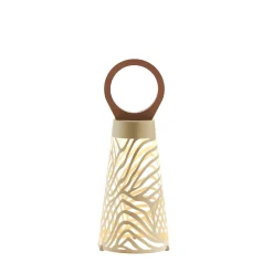 Lanterna Noora Champagne Misura 01 di Lorenza Bozzoli