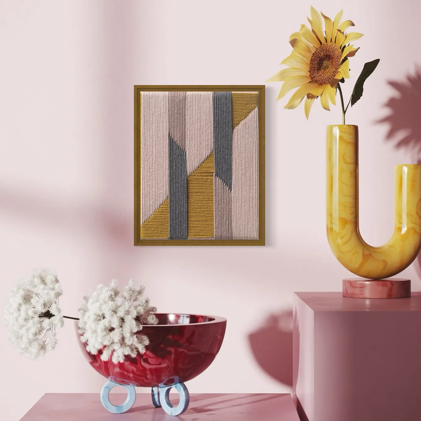 L'arazzo multicolore Hidden Patterns #3