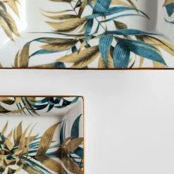 Las Palmas Set di posacenere e svuotatasche in porcellana