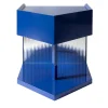 Last Call Gloss Blu Esagonale Comodino