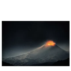 Lava e luce lunare Stampa fotografica
