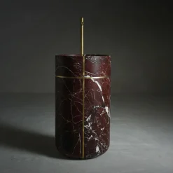 Lavabo Tao Freestanding in Rosso Lepanto