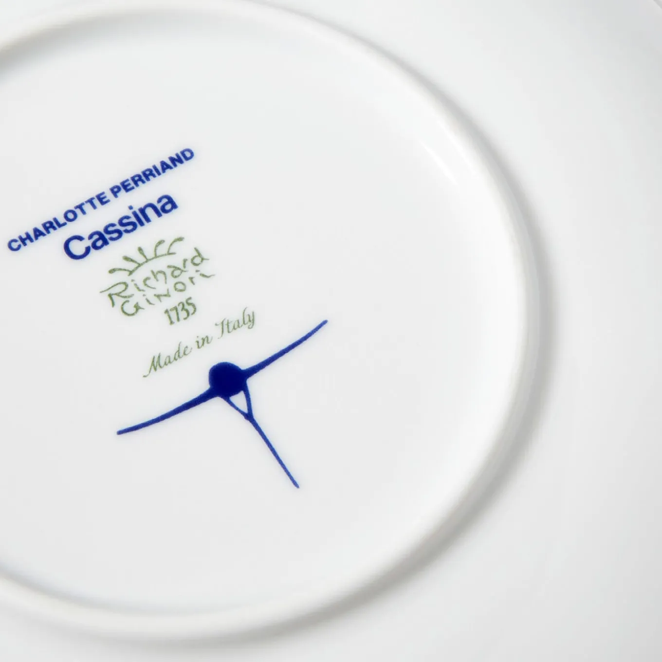 Le Monde de Charlotte Perriand - Neige - Set di 2 piatti da dessert