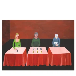 Le Parche - Pittura a tempera su carta