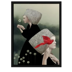 Le signore del lago Pittura digitale