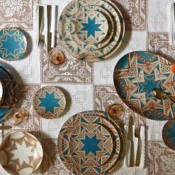 Le Volte Celesti 2 Piatti dessert porcellana con architetture #5