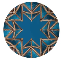 Le Volte Celesti 2 Piatti pane in porcellana con architetture #1