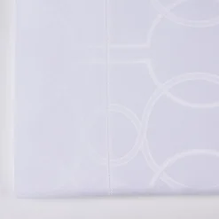 Lenzuolo matrimoniale Shangri-La Jacquard bianco