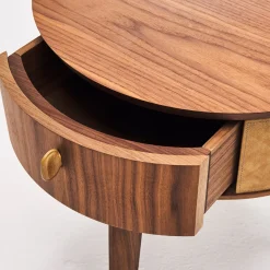 Lerici Comodino rotondo Canaletto