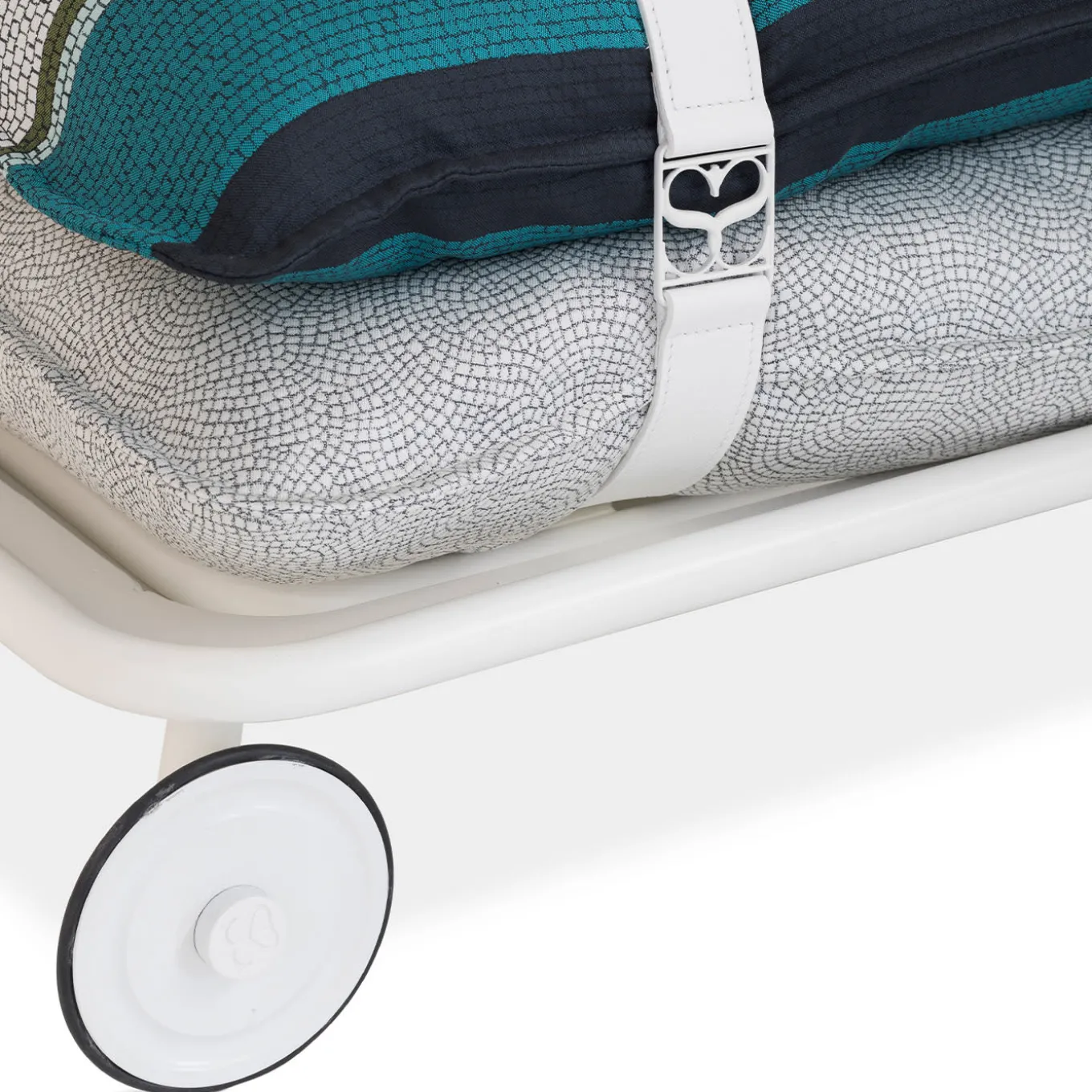 Lettino da esterno Lipari Oceano e Avorio