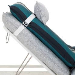 Lettino da esterno Lipari Oceano e Avorio