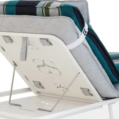 Lettino da esterno Lipari Oceano e Avorio