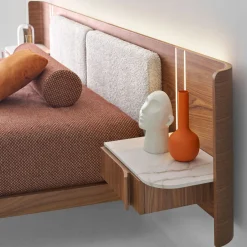 Letto a libro galleggiante