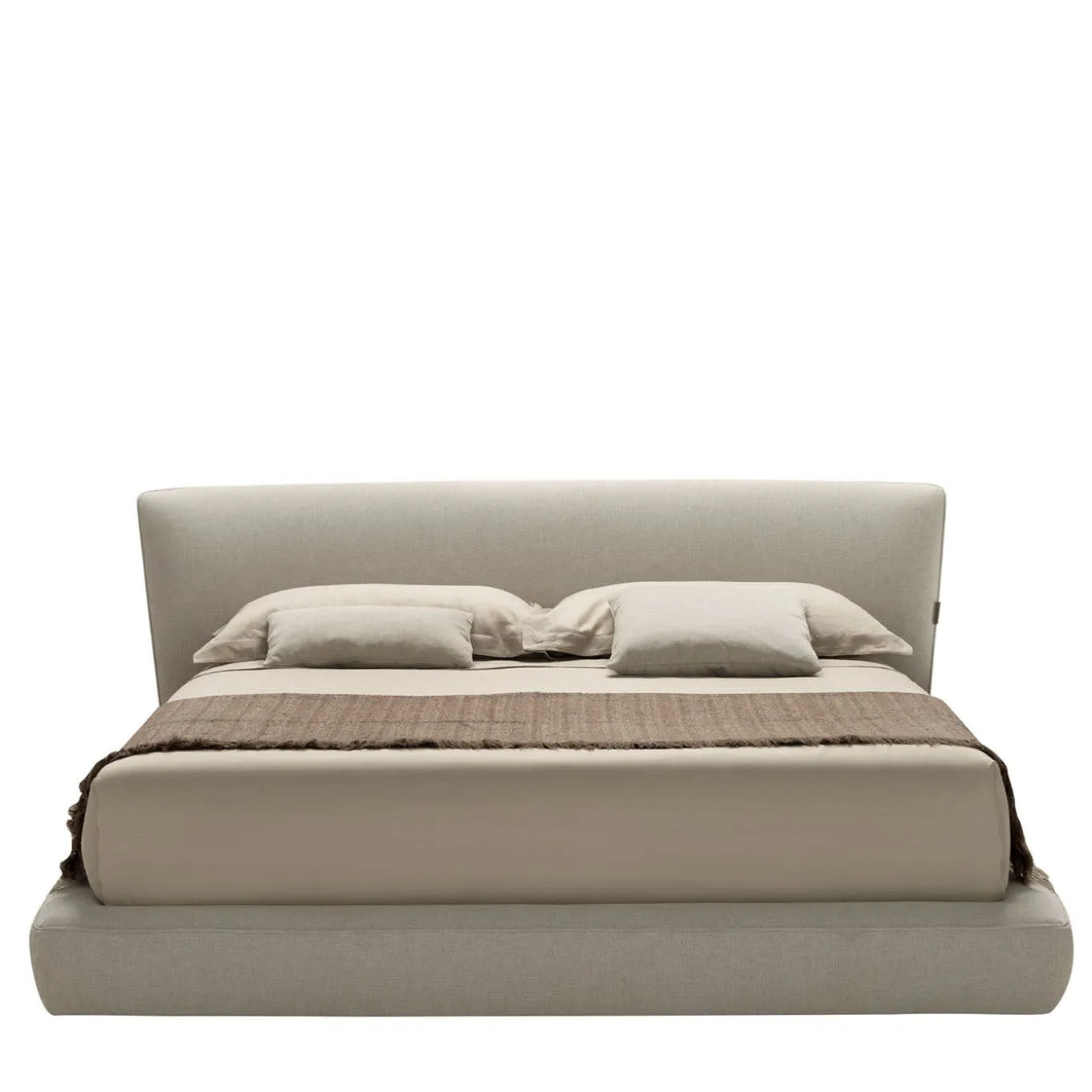 Letto Athene in Tessuto Beige