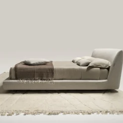 Letto Athene in Tessuto Beige