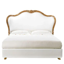 Letto Bianco e Oro Rialto