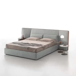 Letto Coventry grigio di Giuseppe Bavuso