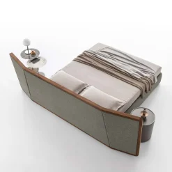 Letto Coventry grigio di Giuseppe Bavuso