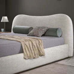 Letto King-Size Aurore Grigio