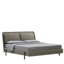 Letto King-Size Nara con Lacci in cuoio