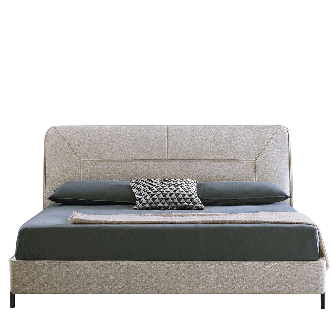Letto King-Size Nara Grigio